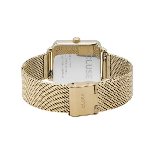 Cluse La Tetragone Women's Quartz Gold Stainless Steel Watch CW0101207013