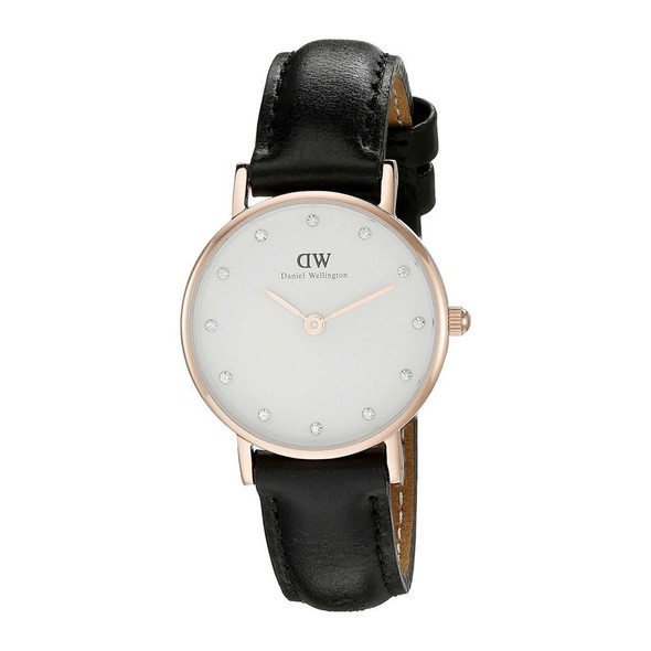 Daniel Wellington Classy Sheffield Women's Quartz Black Leather Watch 0901DW