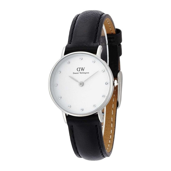 Daniel Wellington Classy Sheffield Women's Quartz Black Leather Watch 0921DW