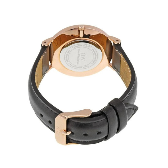 Daniel Wellington Classy Sheffield Women's Quartz Black Leather Watch 0951DW