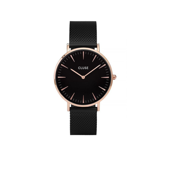 Cluse La Bohme Women's Quartz Black Stainless Steel Watch CL18034