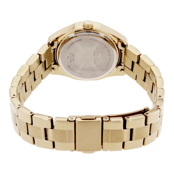 Bulova Caravelle Women's Quartz Gold Stainless Steel Watch 44M109