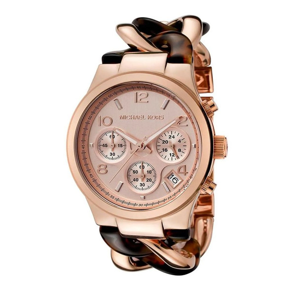 Michael Kors Runway Women's Quartz Two-Tone Stainless Steel Watch MK4269