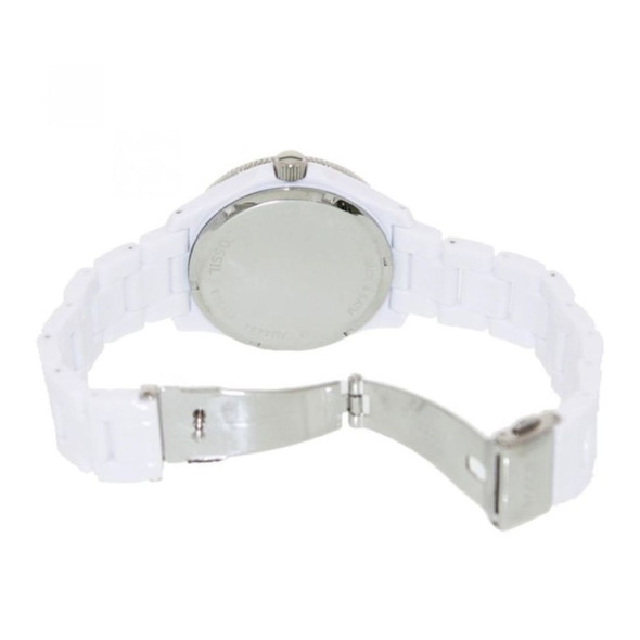 Fossil Cecile Women's Quartz White Resin Watch AM4494