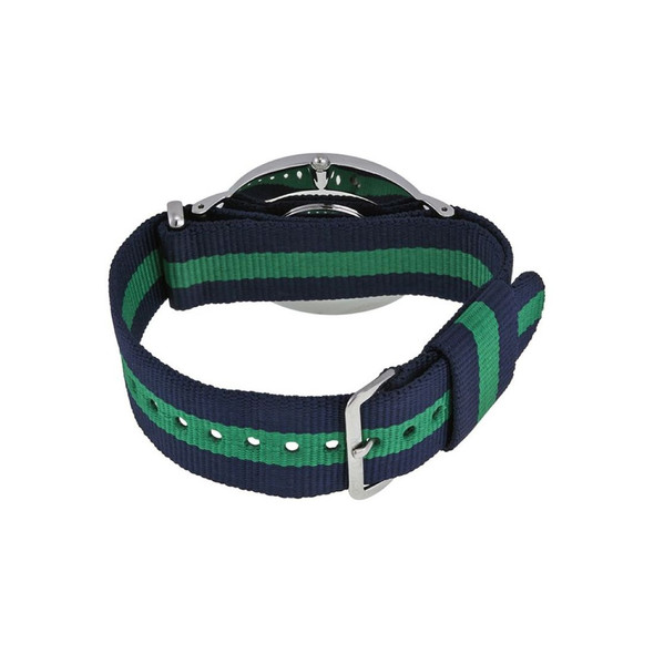 Daniel Wellington Classic Warwick Men's Quartz Two-Tone Nylon Watch 0205DW