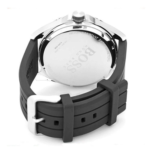 Hugo Boss Hugo Boss Orange Men's Quartz Black Silicone Watch 1512943