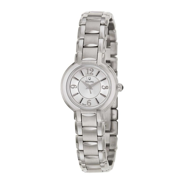 Bulova Fairlawn Women's Quartz Silver Stainless Steel Watch 96L147