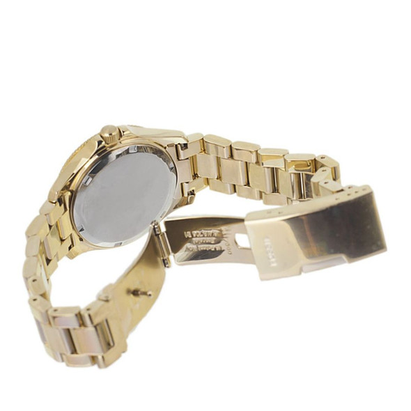 Fossil Retro Traveler Women's Quartz Gold Stainless Steel Watch AM4453