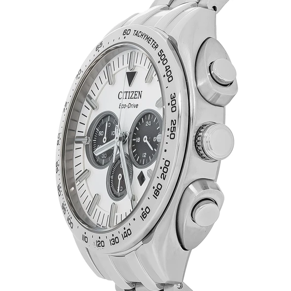 Citizen Eco-Drive Carson Men's Stainless Steel Chronograph Watch CA4540-54A