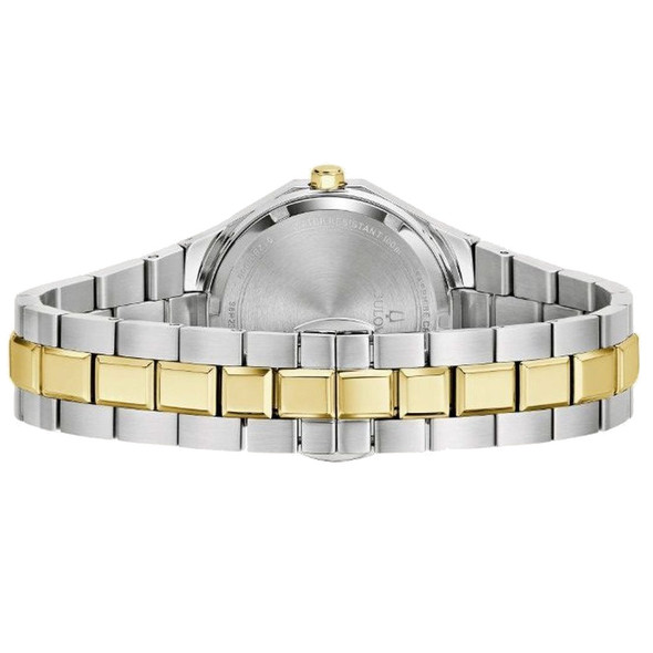 Bulova Prestige Women's Quartz Mother of Pearl Dial Stainless Steel Watch 98P234