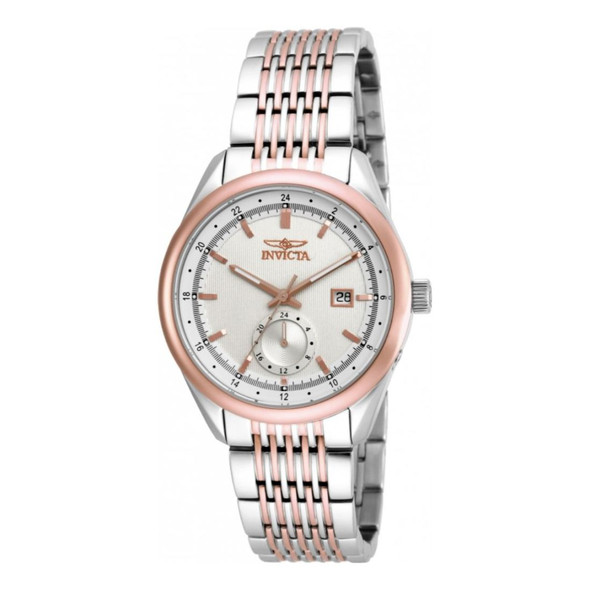 Invicta Specialty Men's RG Two-Tone Silver Dial Quartz Watch 18097