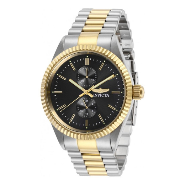 Invicta Specialty Men's Black Dial Quartz Watch 29421