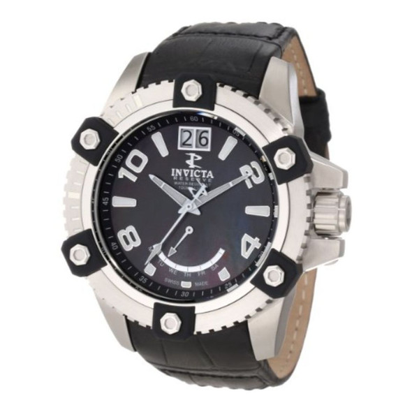 Invicta Arsenal Men's Black MOP Dial Quartz Watch 1725