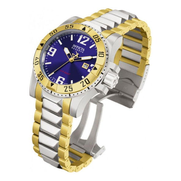 Invicta Reserve/Excursion Men's Blue Dial Two-Tone Quartz Watch 6251