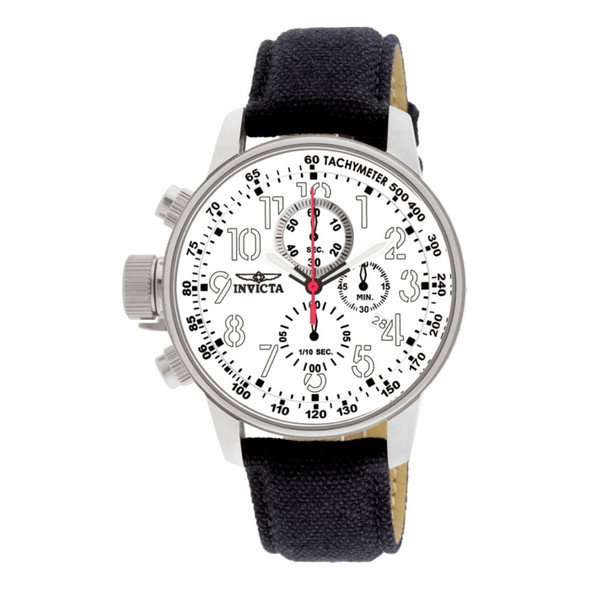 Invicta I-Force Lefty Men's White Dial Quartz Chronograph Watch 1514