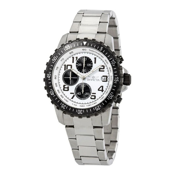 Invicta Pilot Men's White Dial Quartz Chronograph Watch 5999