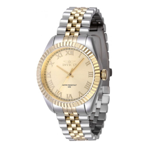 Invicta Specialty Women's Gold-Tone Dial Quartz Watch 47416