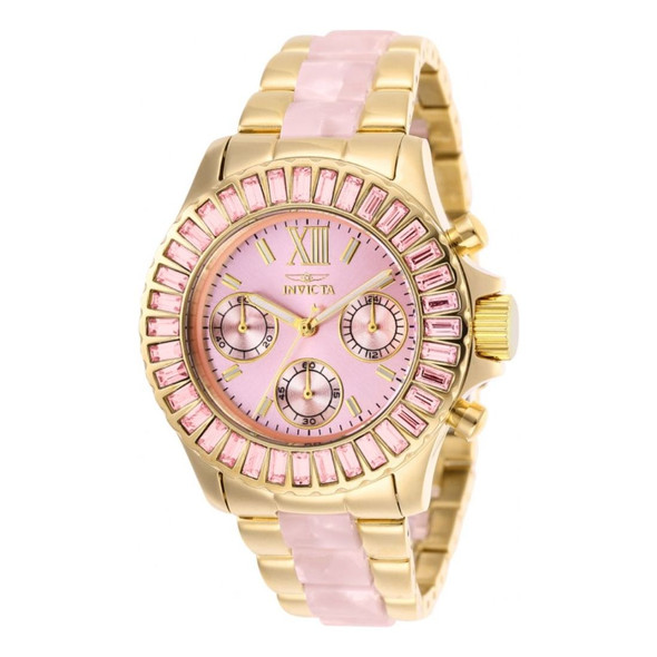 Invicta Angel Women's Pink Dial Quartz Watch 17493