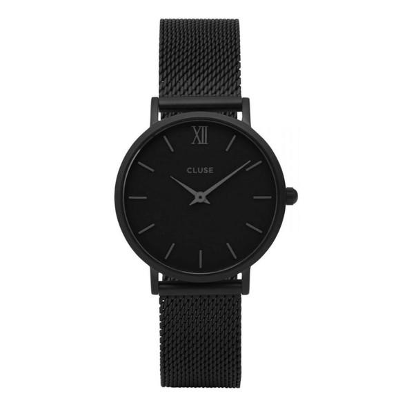 Cluse Minuit Women's Black Dial Quartz Watch CL30011