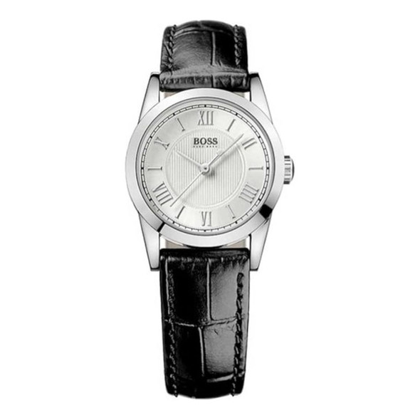 Hugo Boss Signature Women's Silver-Tone Dial Quartz Watch 1502281