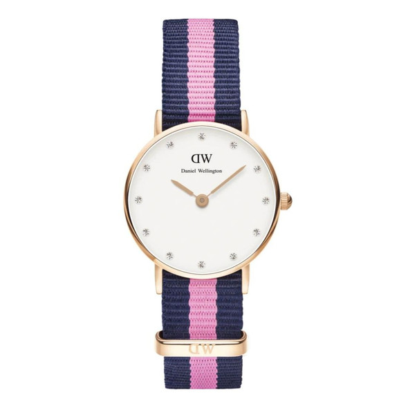 Daniel Wellington Classic Winchester Women's White Dial Quartz Watch DW00100033