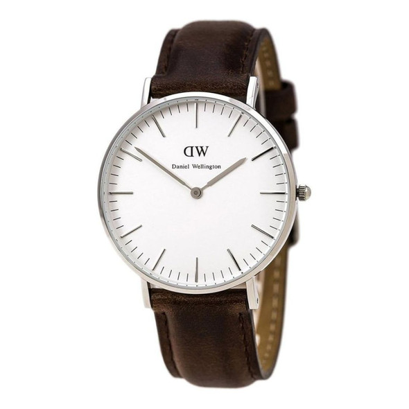 Daniel Wellington Classic Bristol Unisex White Dial Quartz Watch DW00100056