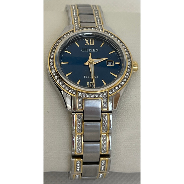 Citizen Silhouette Women's Blue Dial Eco-Drive Watch FE1234-50L
