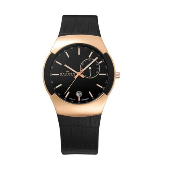 Skagen Black Label Men's Black Dial Quartz Watch 983XLRLDB