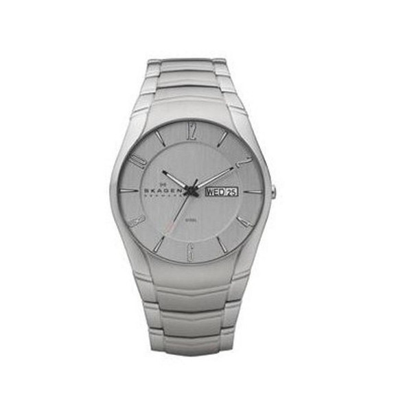 Skagen Laurits Men's Silver-Tone Dial Quartz Watch 531XLSXC