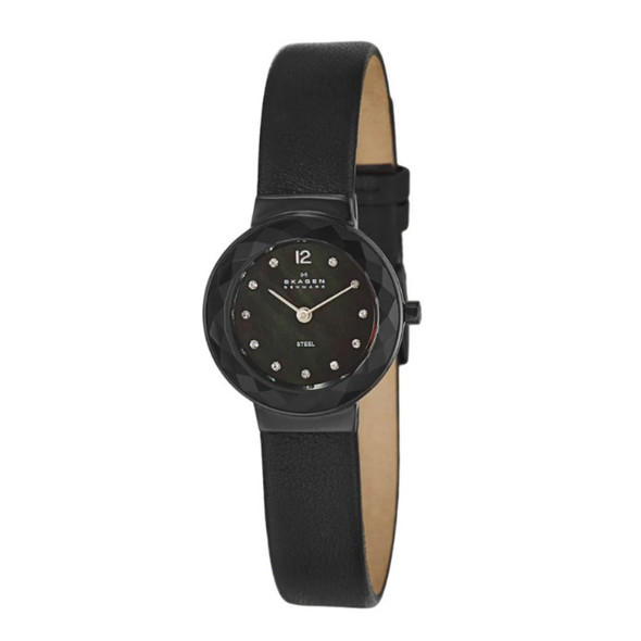 Skagen classic Women's Black Dial Quartz Watch 456SBLB