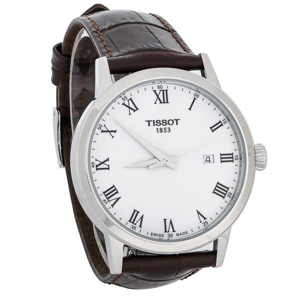 Tissot Classic Dream White Dial Men's Quartz Watch T129.410.16.013.00