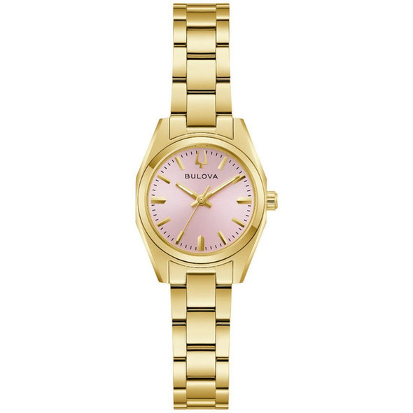 Bulova Surveyor Women's Gold-Tone Quartz Watch 97L187