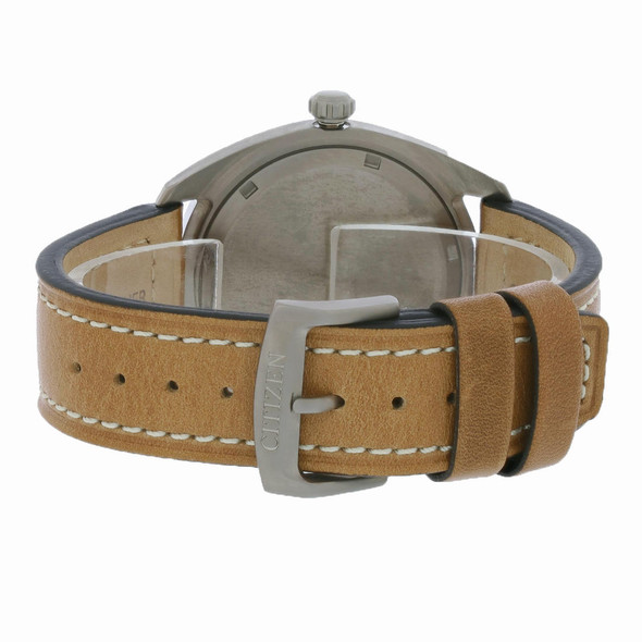 Citizen Garrison Green Dial Titanium Men's Eco-Drive Watch BM8560-02X
