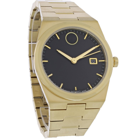 Movado Bold Quest Series Men's Gold-Tone Stainless Steel Quartz Watch 3601223