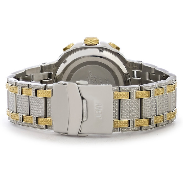 JBW Heist Multifunction Men's 18k Gold PVD & Quartz Watch J6380B