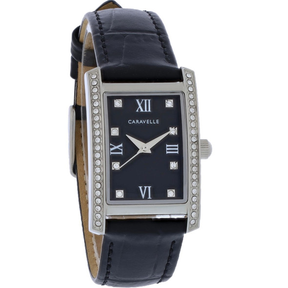 Caravelle By Bulova Women's Crystal Quartz Watch 43L222