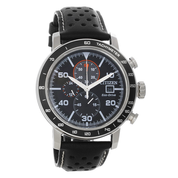 Citizen Eco Drive Brycen Men's Chronograph Stainless Steel Watch CA0649-14E