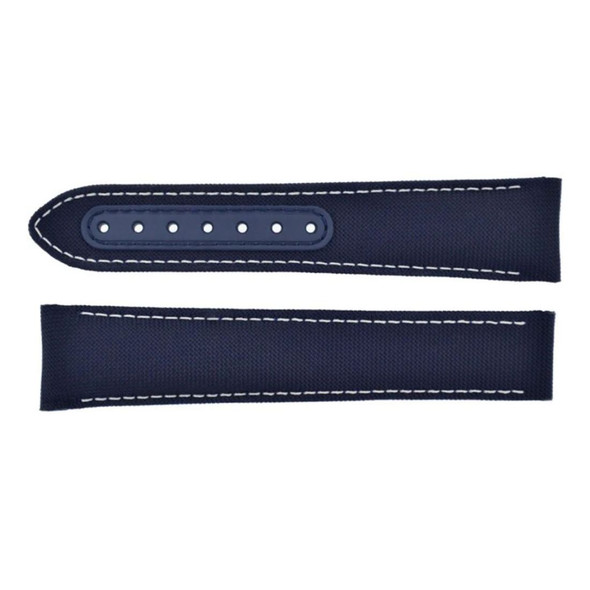 Omega 19mm Blue Coated Nylon Fabric Strap 0032CWZ003833
