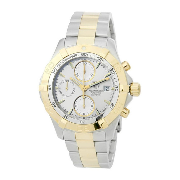 Tag Heuer Aquaracer Men's Silver Dial Automatic Chronograph Watch CAF2120.BB0816