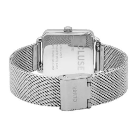 Cluse La Tetragone Women's White Dial Quartz Watch CL60001