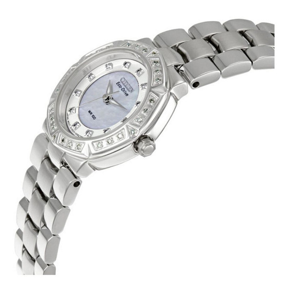 Citizen Serano Women's Diamond Mother of Pearl Dial Eco-Drive Watch EP5830-56D