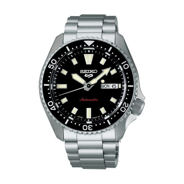 Seiko Seiko 5 SKK Redux Men's Black Dial Automatic Watch SRPL85