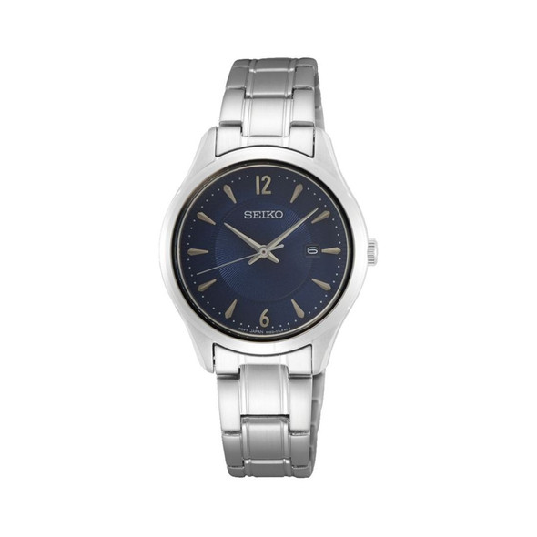 Seiko Noble Women's Blue Dial Quartz Watch SUR425