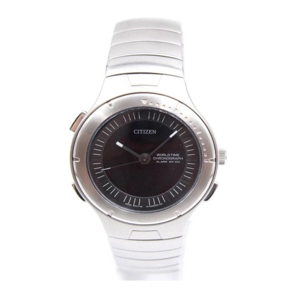 Citizen Promaster Men's Black Dial Quartz Watch JU0010-55E