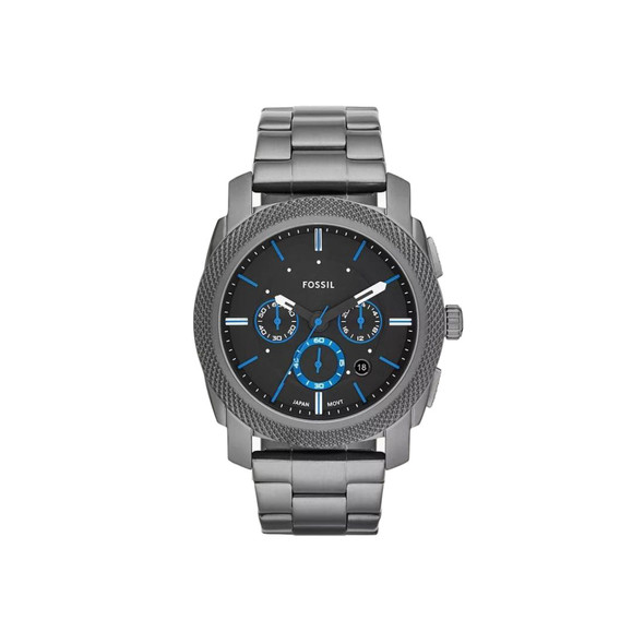 Fossil Machine Men's Black Dial Quartz Chronograph Watch FS4931
