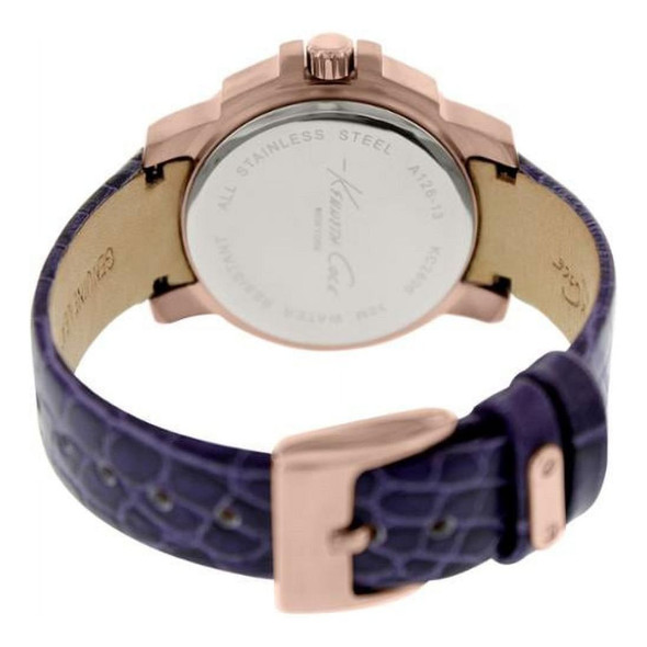 Kenneth Cole New York Women's Purple Leather Quartz Watch KC2806