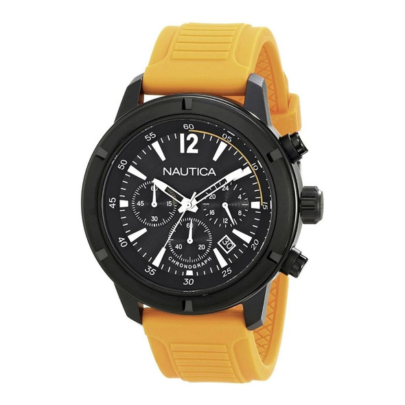 Nautica NST/NSR 19 Men's Black Dial Quartz Chronograph Watch N18711G