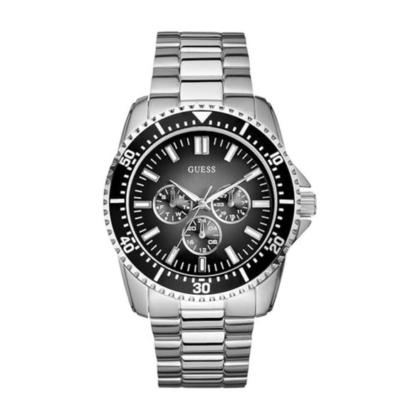 Guess Focus Men's Black Dial Quartz Chronograph Watch W10245G4