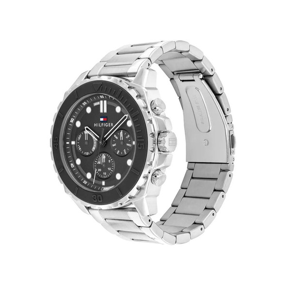 Tommy Hilfiger Morgan Men's Black Dial Quartz Watch 1710689
