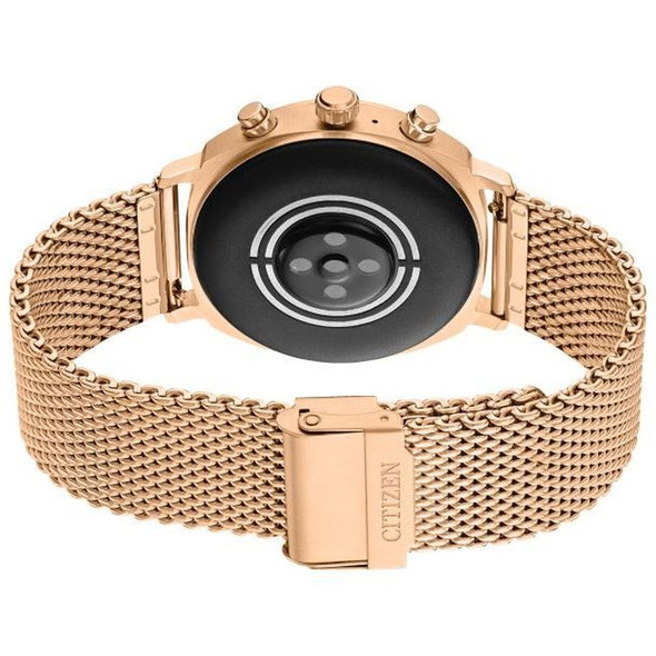 Citizen CZ Smart 41mm Rose Gold-Tone Mesh Bracelet Watch MX1003-71X
